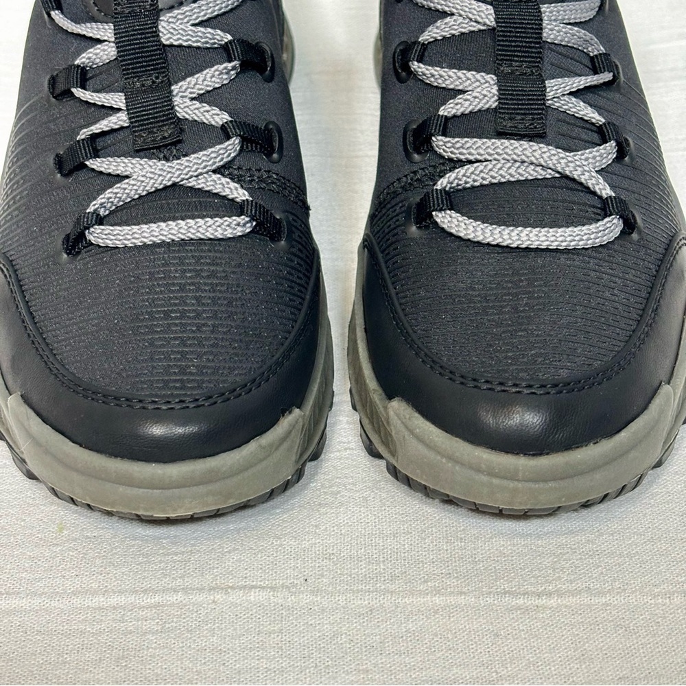 BareTraps Malina Lace Up Sneakers Shoes-Black/Gray-Women Size 8 - Picture 2 of 9